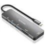 Aisens USB-C Dock 6 en 1 HDMI 4K, 2x USB-A, PD 100W, Gris